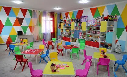 Ош шаарында 100 орундуу бала бакча ачылды